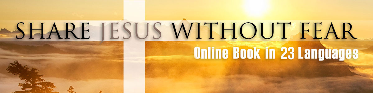 Share Jesus without Fear Online Book in 23 Languages